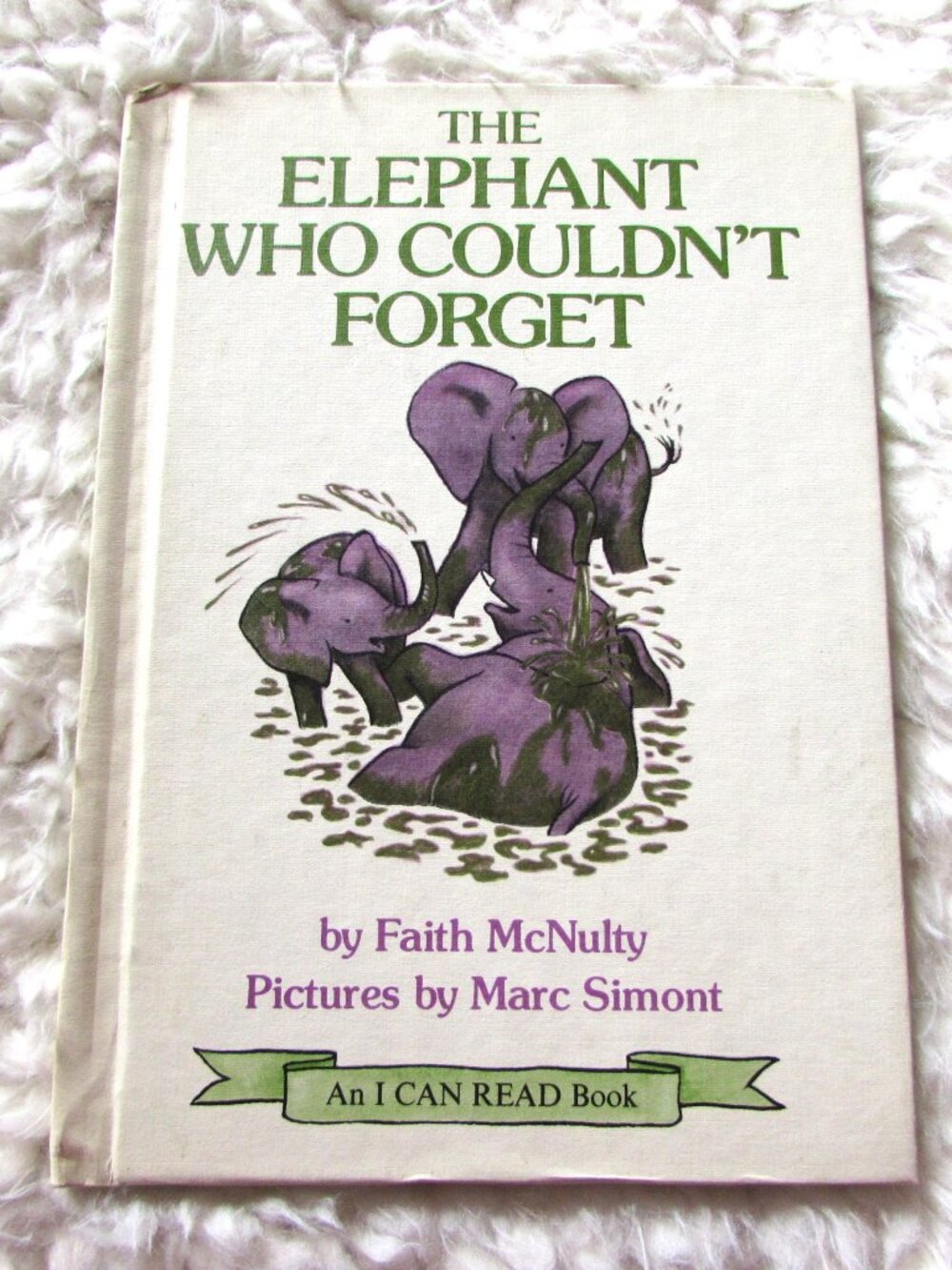 The Elephant Who Couldn't Forget Weekly Reader I Can Read Faith McNulty 1980